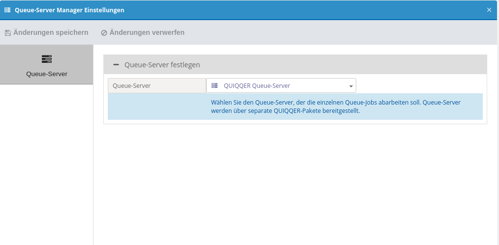 Backend Settings Backend Settings